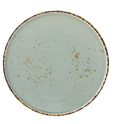 UTOPIA VITRIFIED PORCELAIN UMBRA BRIAR COUPE PLATE 10.6Inch
