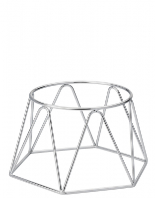 UTOPIA CHROME PLATE RISER 16.5CM X 13CM