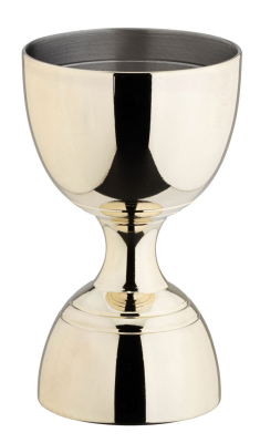 UTOPIA GOLD ROUND BULB JIGGER 25ML/50ML