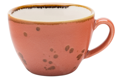 UTOPIA VITRIFIED PORCELAIN EARTH CINNAMON CUP 11OZ