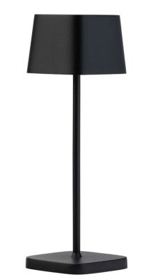 BLACK MONTEGO MICRO LAMP 20CM LED CORDLESS