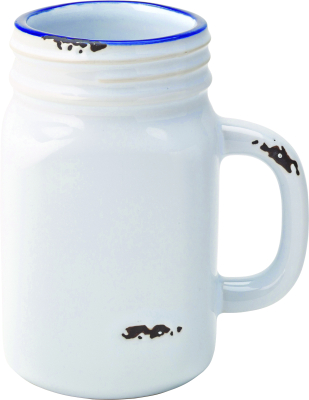 UTOPIA AVEBURY BLUE STONEWARE TENNESSEE JAR 14OZ