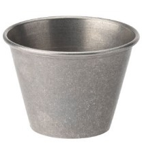 VINTAGE STEEL RAMEKIN 2.5OZ (7CL)