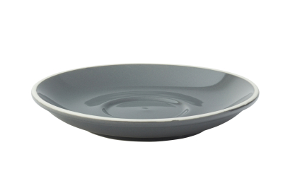 UTOPIA SUPER VITRIFIED PORCELAIN BARISTA GREY SAUCER 5.5Inch