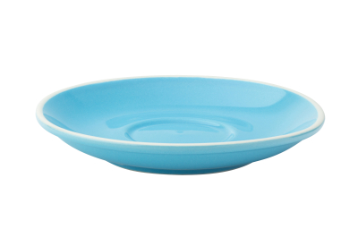 UTOPIA SUPER VITRIFIED PORCELAIN BARISTA BLUE SAUCER 5.5Inch