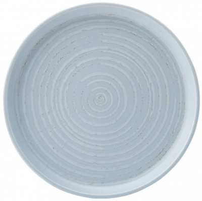 UTOPIA CIRCUS CHAMBRAY WALLED PLATE 8.25Inch (21CM)