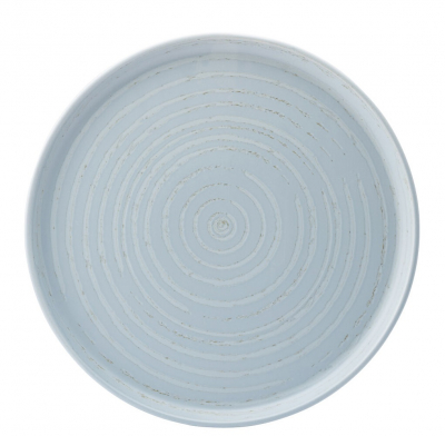 UTOPIA CIRCUS CHAMBRAY WALLED PLATE 10.5Inch (27CM)
