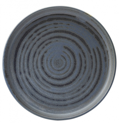UTOPIA CIRCUS DENIM WALLED PLATE 8.25Inch (21CM)