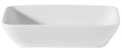 UTOPIA WHITE SUPER VITRIFIED PORCELAIN TITAN SERVING DISH 5.1X3.7Inch