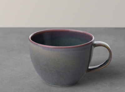 V&B CRAFTED BREEZE HANDLED CUP GREEN 9OZ X6   1951671300
