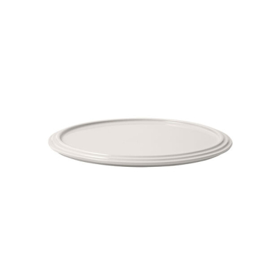 V&B ICONIC LA BOULE WHITE SERVING PLATE 24X1.5CM X6