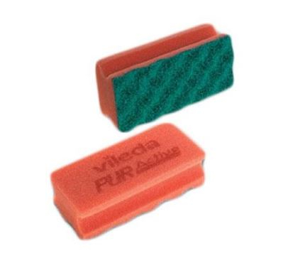VILEDA PURACTIVE HIGH FOAM SCOURER RED