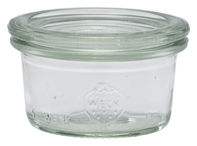 GENWARE WECK MINI JAR & LID 5CL/1.75OZ X24 WECK755