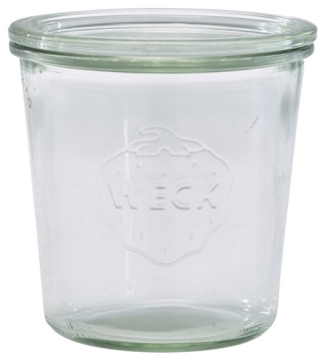GENWARE WECK JAR & LID 58CL/20.4OZ X6 WECK742