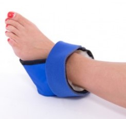 WOOL HEEL PROTECTOR WITH SLIPPY BACK