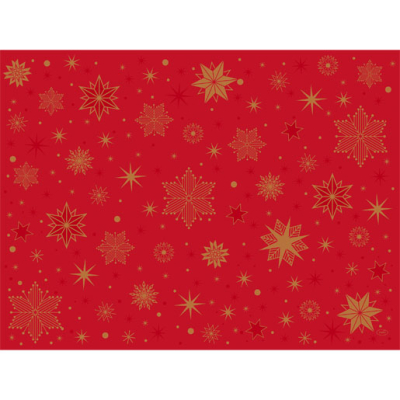 PLACEMATS PAPER 30X40 STARGAZING RED