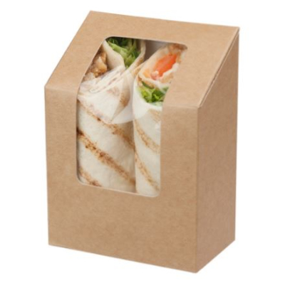 ZEST KRAFT COMPOSTABLE TORTILLA PACK 90X50X90/121MM