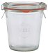 GENWARE WECK JAR & LID 29CL/10.2OZ X6 WECK900 GENWARE WECK JAR & LID 29CL/10.2OZ X6 WECK900